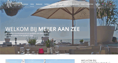 Desktop Screenshot of meijeraanzee.nl
