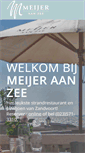Mobile Screenshot of meijeraanzee.nl